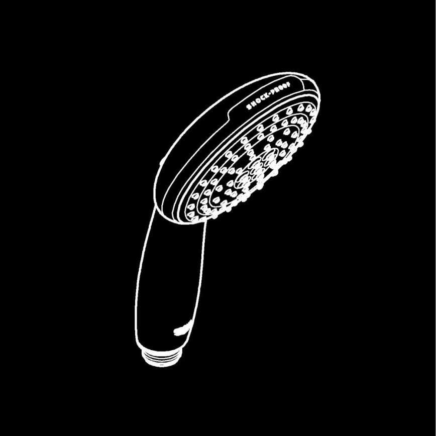 GROHE 279462431 - Ręczna słuchawka prysznicowa VITALIO START 110 110 mm czarna