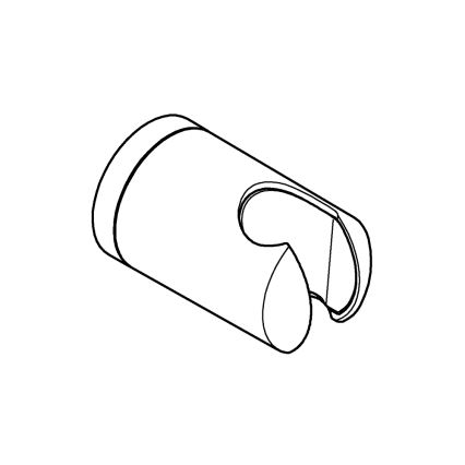 GROHE 27958001 - Ścienny uchwyt prysznica VITALIO UNIVERSAL chrom błyszczący