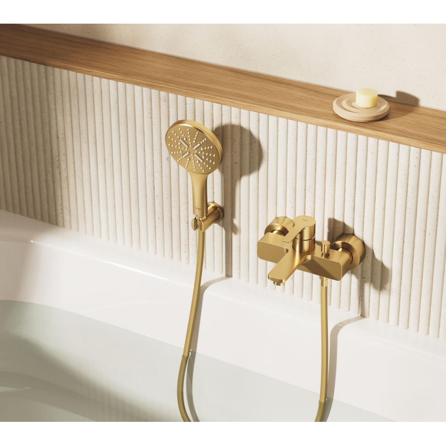 GROHE 28362GL1 - Wąż prysznicowy SILVERFLEX 1250 mm, szczotkowane złoto