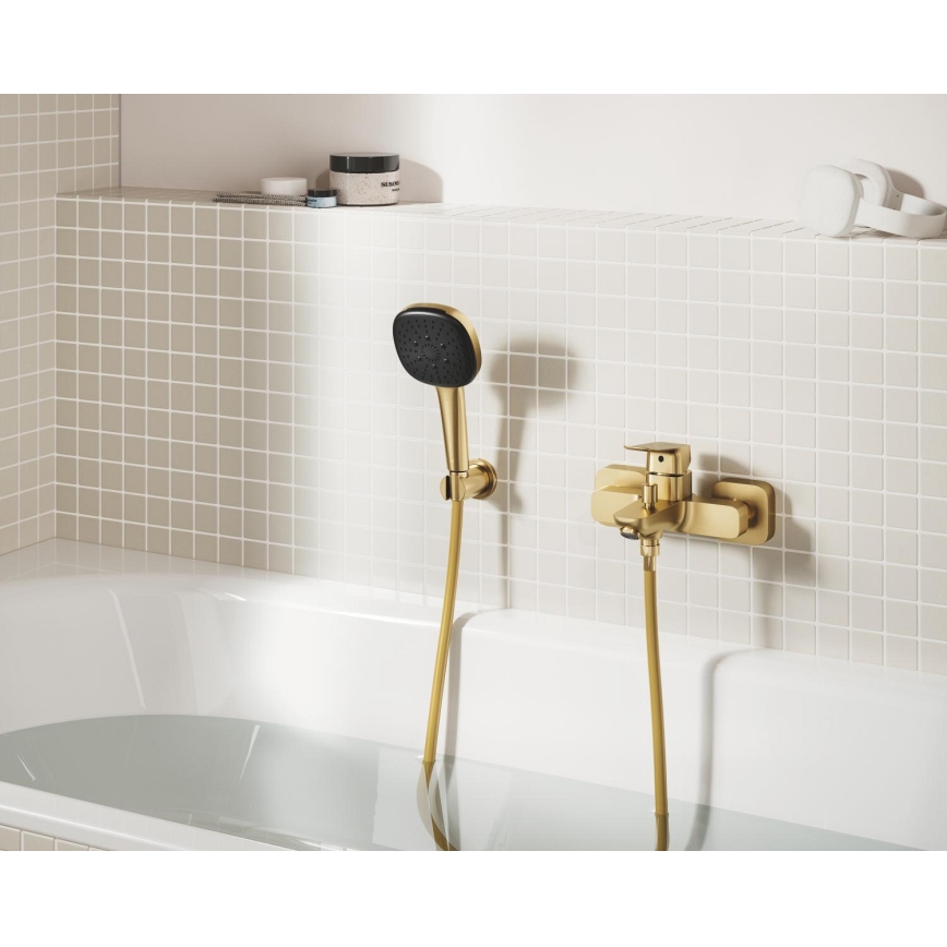GROHE 28362GL1 - Wąż prysznicowy SILVERFLEX 1250 mm, szczotkowane złoto