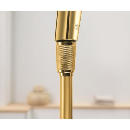GROHE 28362GL1 - Wąż prysznicowy SILVERFLEX 1250 mm, szczotkowane złoto