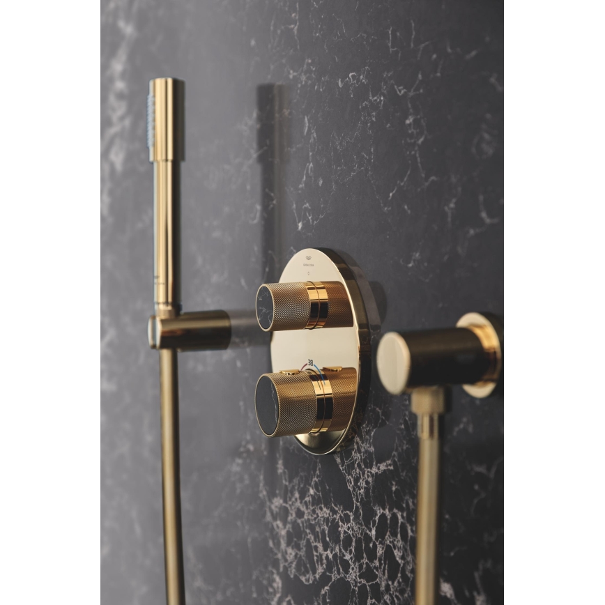 GROHE 28388GL0 - Wąż prysznicowy SILVERFLEX 1750 mm, szczotkowane złoto