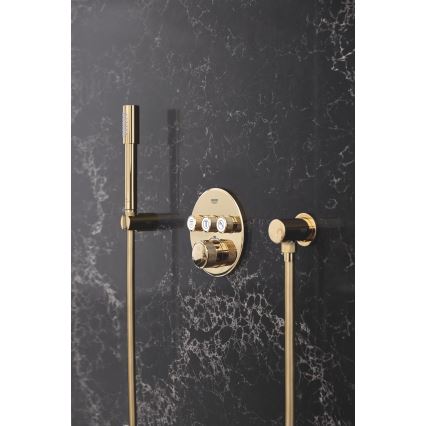 GROHE 28388GL0 - Wąż prysznicowy SILVERFLEX 1750 mm, szczotkowane złoto