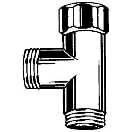 GROHE 28874000 - trójnik DN 15 chrom błyszczący