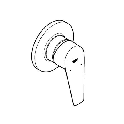 GROHE 29040001 - Bateria prysznicowa BAUEDGE chrom błyszczący