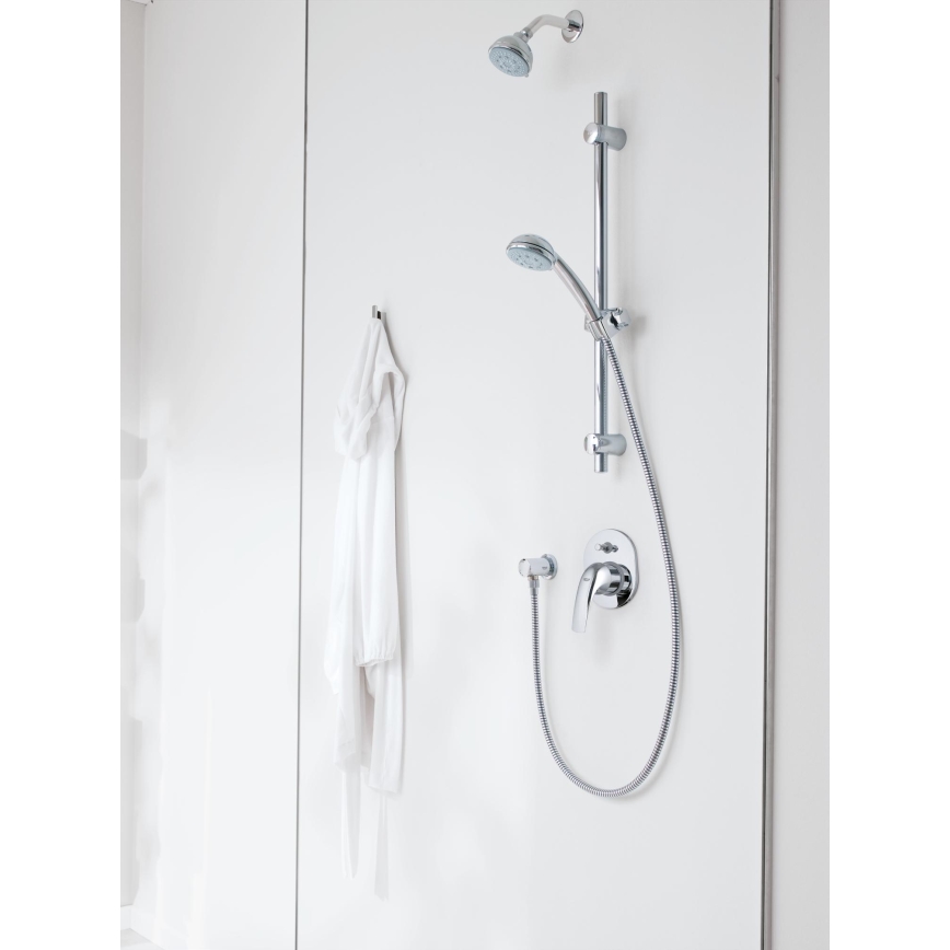 GROHE 29043000 - Bateria wannowa EUROCUBE, chrom błyszczący