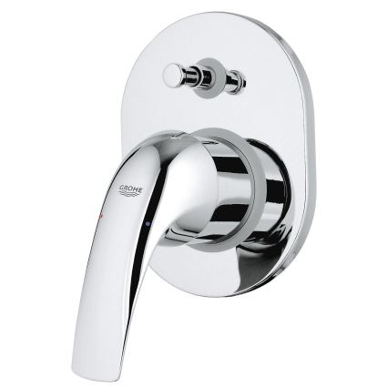 GROHE 29043000 - Bateria wannowa EUROCUBE, chrom błyszczący
