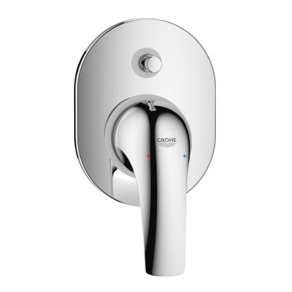 GROHE 29043000 - Bateria wannowa EUROCUBE, chrom błyszczący