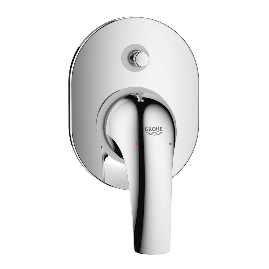 GROHE 29043000 - Bateria wannowa EUROCUBE, chrom błyszczący