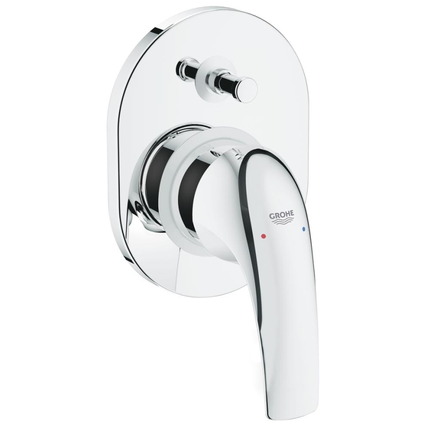 GROHE 29043000 - Bateria wannowa EUROCUBE, chrom błyszczący