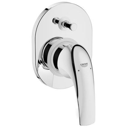 GROHE 29043000 - Bateria wannowa EUROCUBE, chrom błyszczący