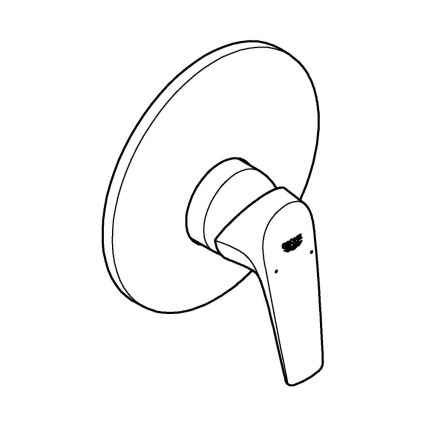 GROHE 29116000 - Bateria prysznicowa START FLOW chrom błyszczący