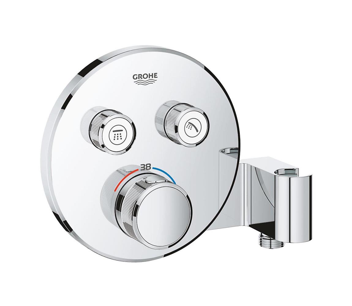 GROHE 29120000 - Termostatyczna bateria prysznicowa podtynkowa GROHTHERM SMARTCONTROL + uchwyt chromowany