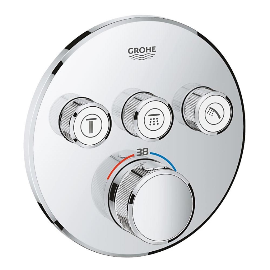 GROHE 29121000 - bateria termostatyczna GROHTHERM SMARTCONTROL, chrom błyszczący