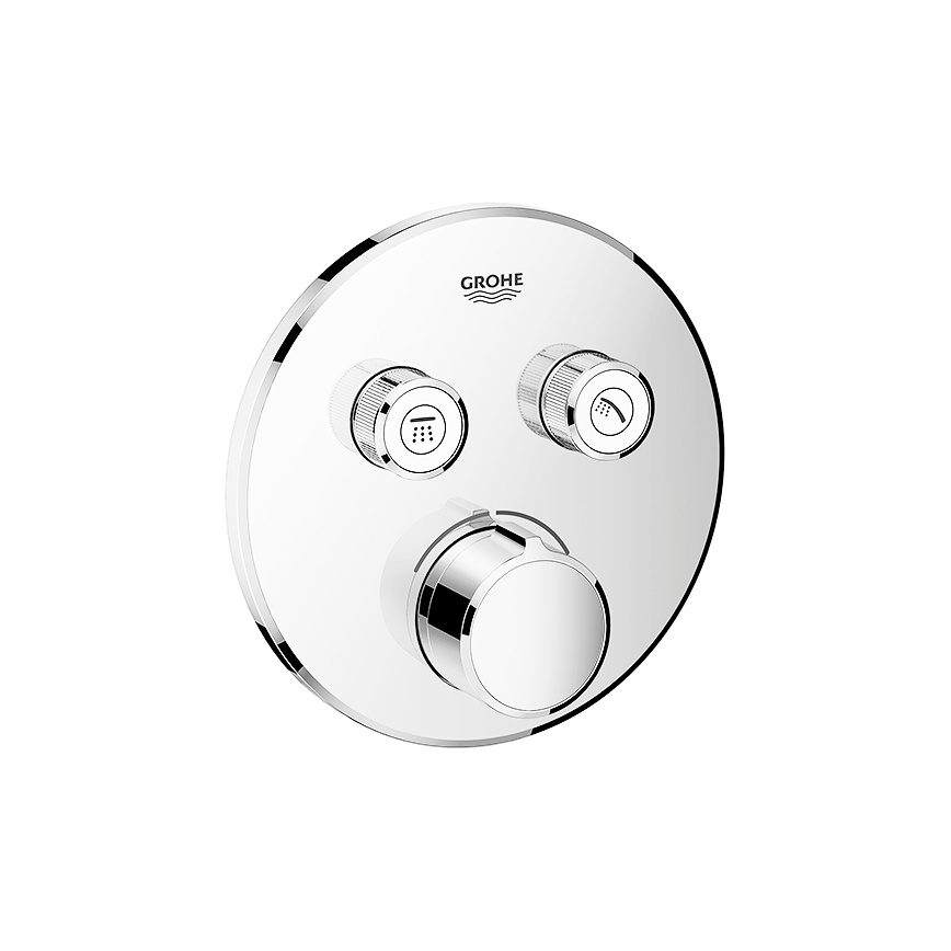 GROHE 29145000 - Maskownica do baterii podtynkowej SMARTCONTROL, błyszczący chrom