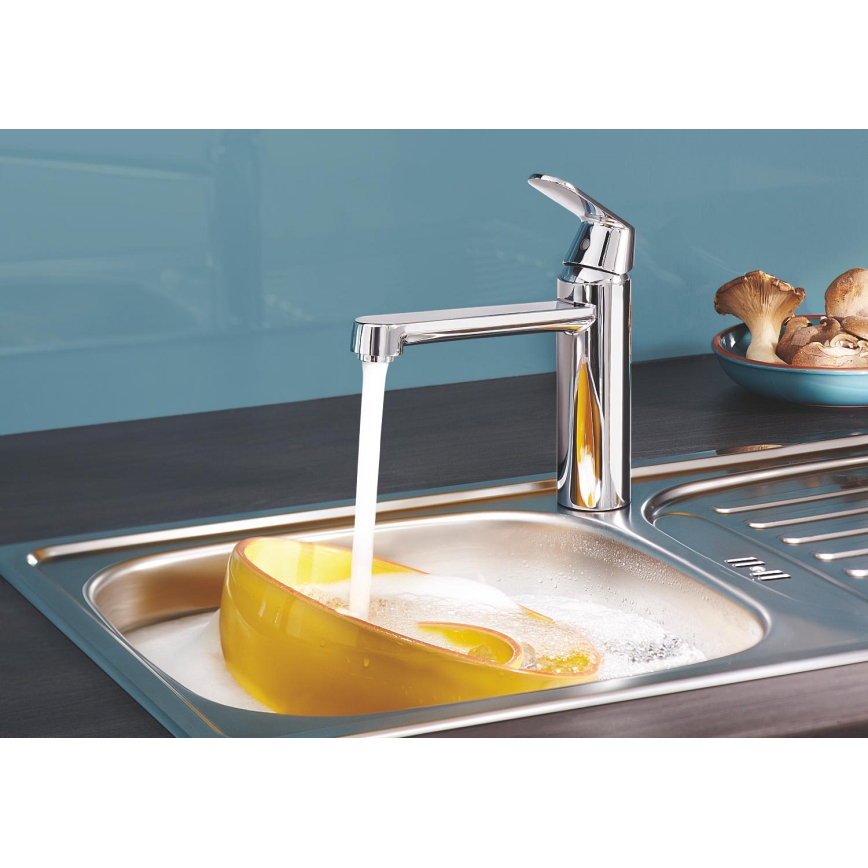 GROHE 30193000 - Bateria kuchenna EUROSMART COSMOPOLITAN chrom błyszczący