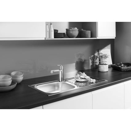 GROHE 30193000 - Bateria kuchenna EUROSMART COSMOPOLITAN chrom błyszczący