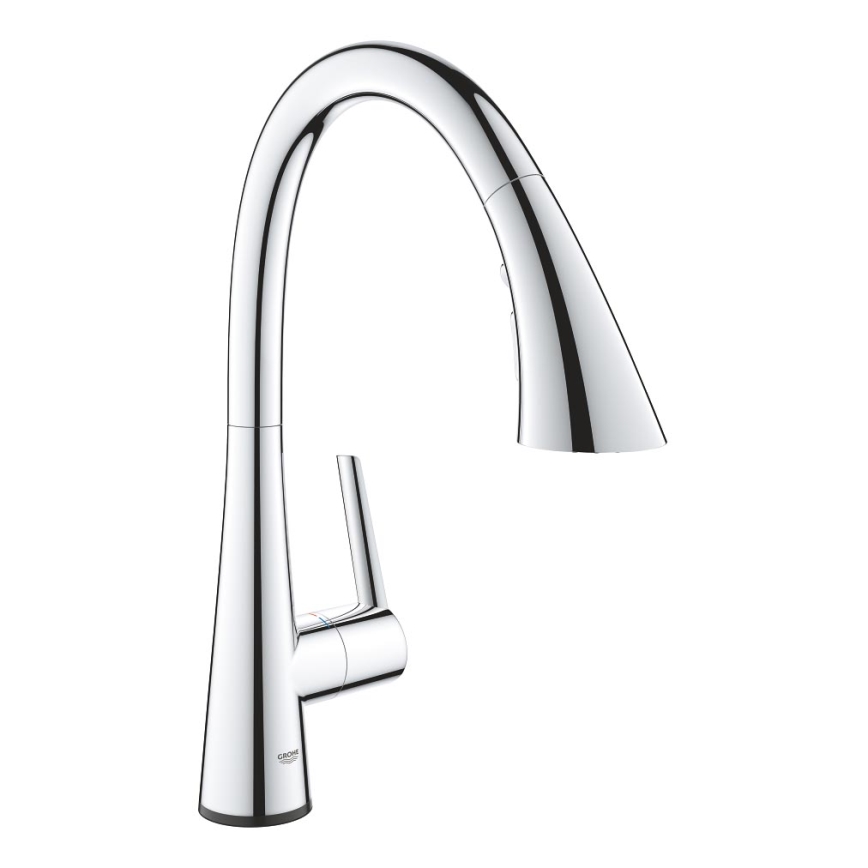 GROHE 30219002 - Elektroniczna bateria zlewozmywakowa ZEDRA TOUCH błyszczący chrom