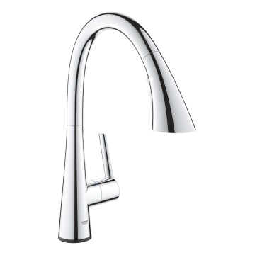 GROHE 30219002 - Elektroniczna bateria zlewozmywakowa ZEDRA TOUCH chrom błyszczący
