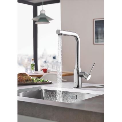 GROHE 30270000 - Bateria zlewozmywakowa ESSENCE 348 mm błyszczący chrom