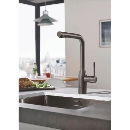 GROHE 30270AL0 - Bateria zlewozmywakowa ESSENCE, grafit