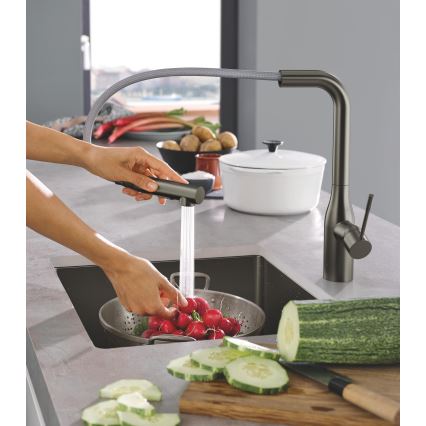GROHE 30270AL0 - Bateria zlewozmywakowa ESSENCE, grafit