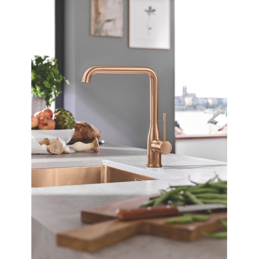 GROHE 30270DL0 - Bateria zlewozmywakowa ESSENCE brązowa
