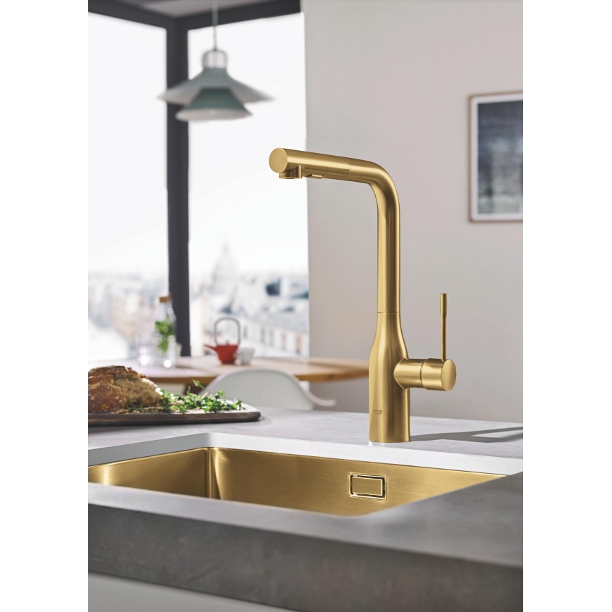 GROHE 30270GN0 - Bateria zlewozmywakowa ESSENCE złota