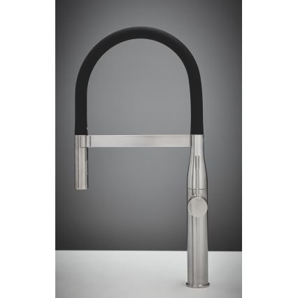 GROHE 30294DC0 - Bateria zlewozmywakowa ESSENCE, stal nierdzewna