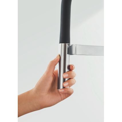 GROHE 30294DC0 - Bateria zlewozmywakowa ESSENCE, stal nierdzewna