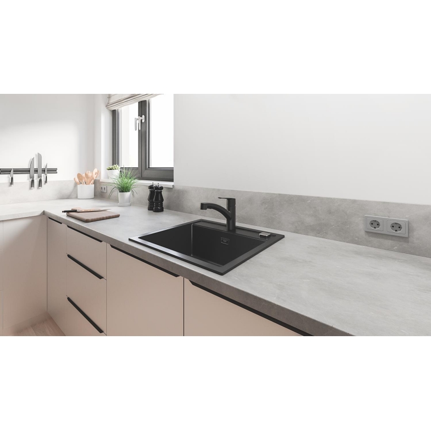 GROHE 303072431 - Bateria zlewozmywakowa START 185 × 227 mm czarna