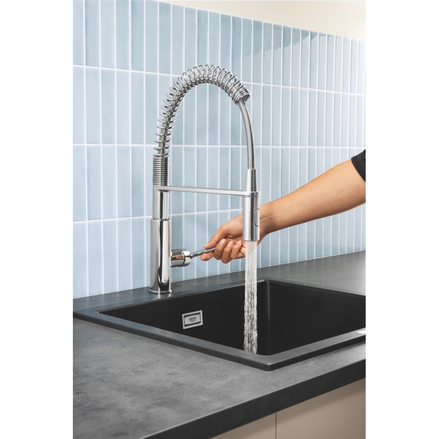 GROHE 30361000 - Bateria zlewozmywakowa GET 455 mm chrom błyszczący