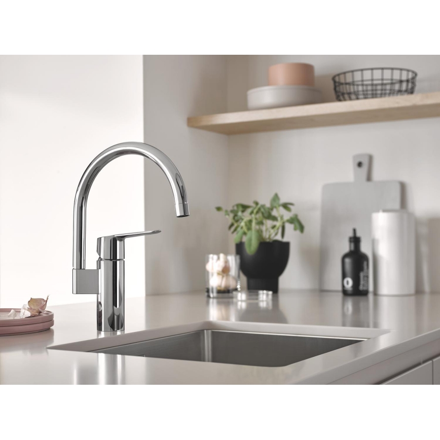 GROHE 30469000 - Bateria zlewozmywakowa START, wysoka wylewka, chrom błyszczący