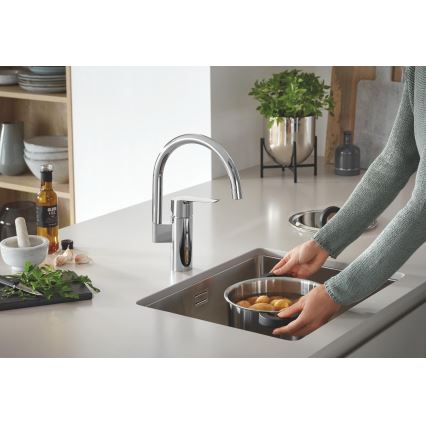 GROHE 30469000 - Bateria zlewozmywakowa START, wysoka wylewka, chrom błyszczący