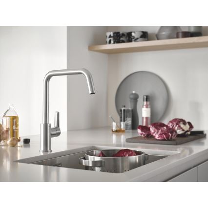GROHE 30470DC0 - bateria zlewozmywakowa START 310 mm, stal nierdzewna