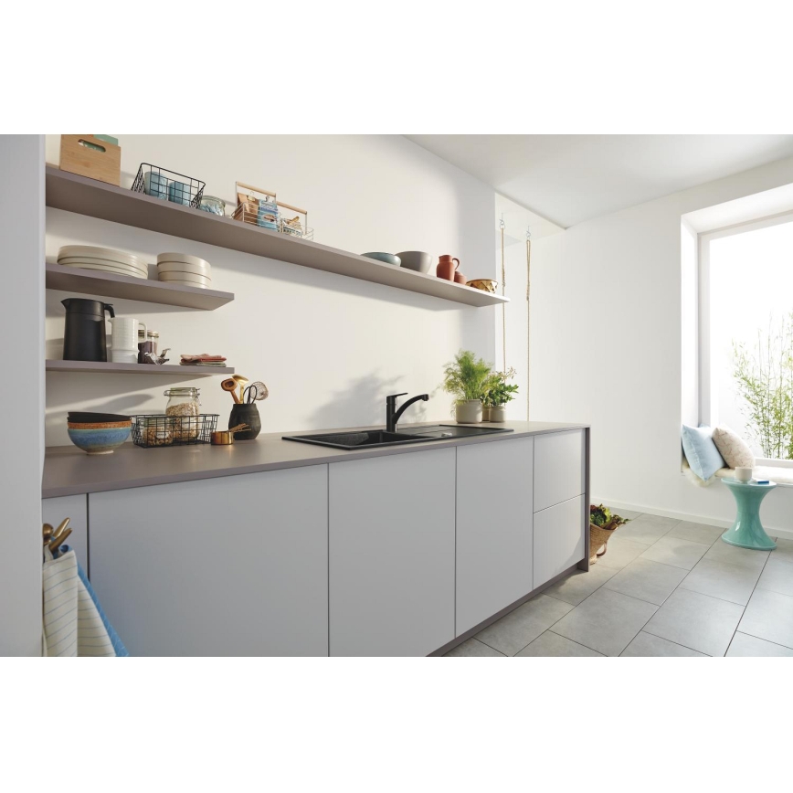 GROHE 305302432 - Bateria zlewozmywakowa START 184 mm czarna