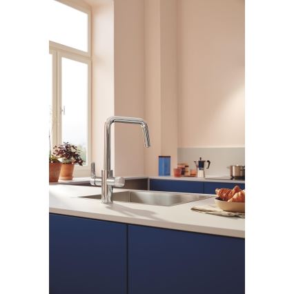 GROHE 30596000 - Bateria zlewozmywakowa BLUE PURE z funkcją filtracji, chrom błyszczący