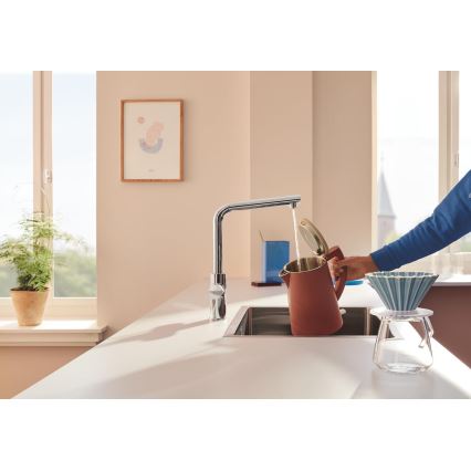 GROHE 30600000 - Bateria do zlewozmywaka BLUE PURE z wylewką L, chrom błyszczący
