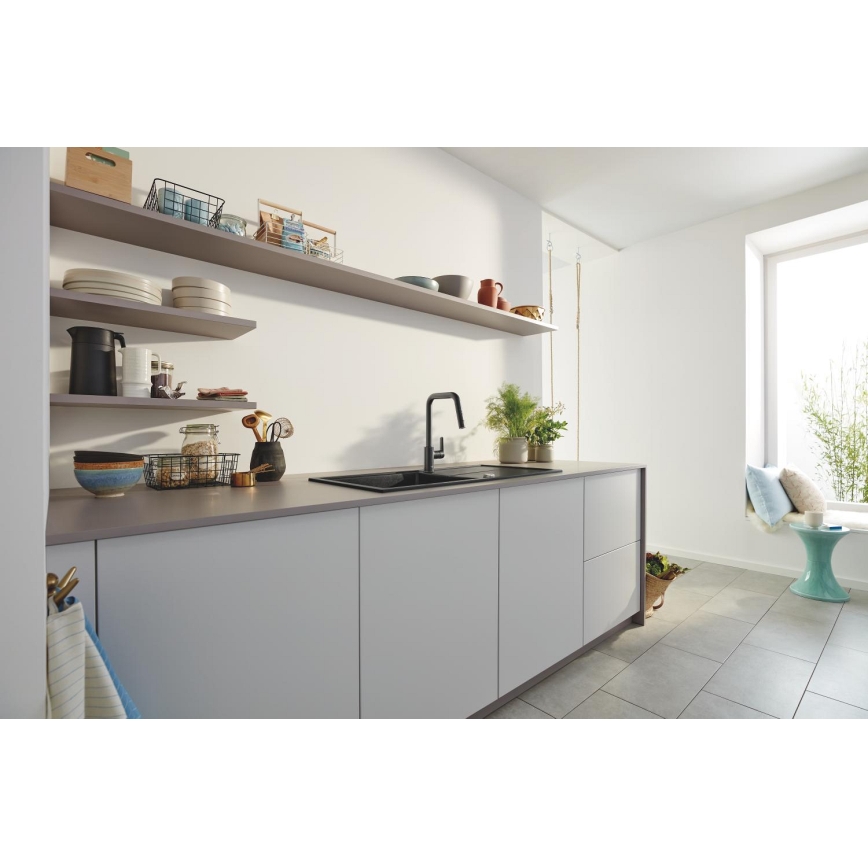 GROHE 306312430 - Bateria zlewozmywakowa QUICKFIX START 362 mm czarna