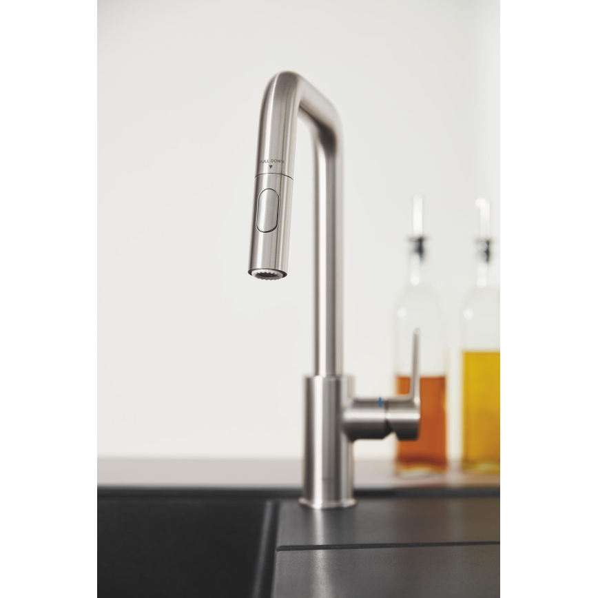 GROHE 30631DC0 - bateria zlewozmywakowa START, ze stali nierdzewnej