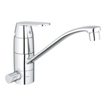 GROHE 31161000 - Bateria zlewozmywakowa EUROSMART COSMOPOLITAN 140° chrom błyszczący