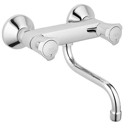 GROHE 31187001 - Ścienna bateria kuchenna do zlewu COSTA L 200 mm, chrom błyszczący