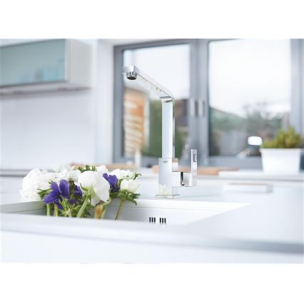 GROHE 31255000 - Bateria zlewozmywakowa EUROCUBE, chrom błyszczący