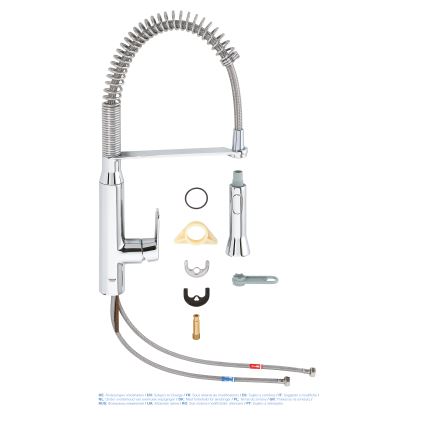 GROHE 31379000 - Bateria zlewozmywakowa K7 G12” chrom błyszczący