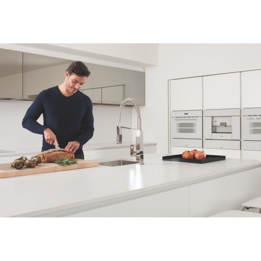 GROHE 31395000 - Bateria zlewozmywakowa EUROCUBE 547 mm chrom błyszczący