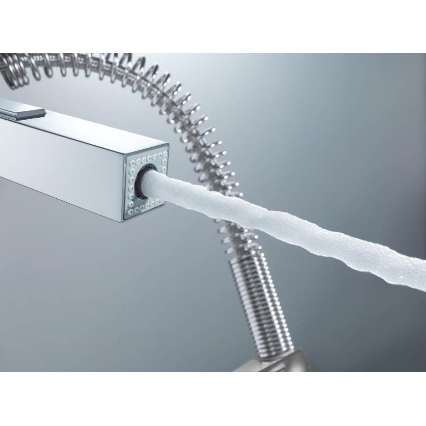 GROHE 31395000 - Bateria zlewozmywakowa EUROCUBE 547 mm chrom błyszczący
