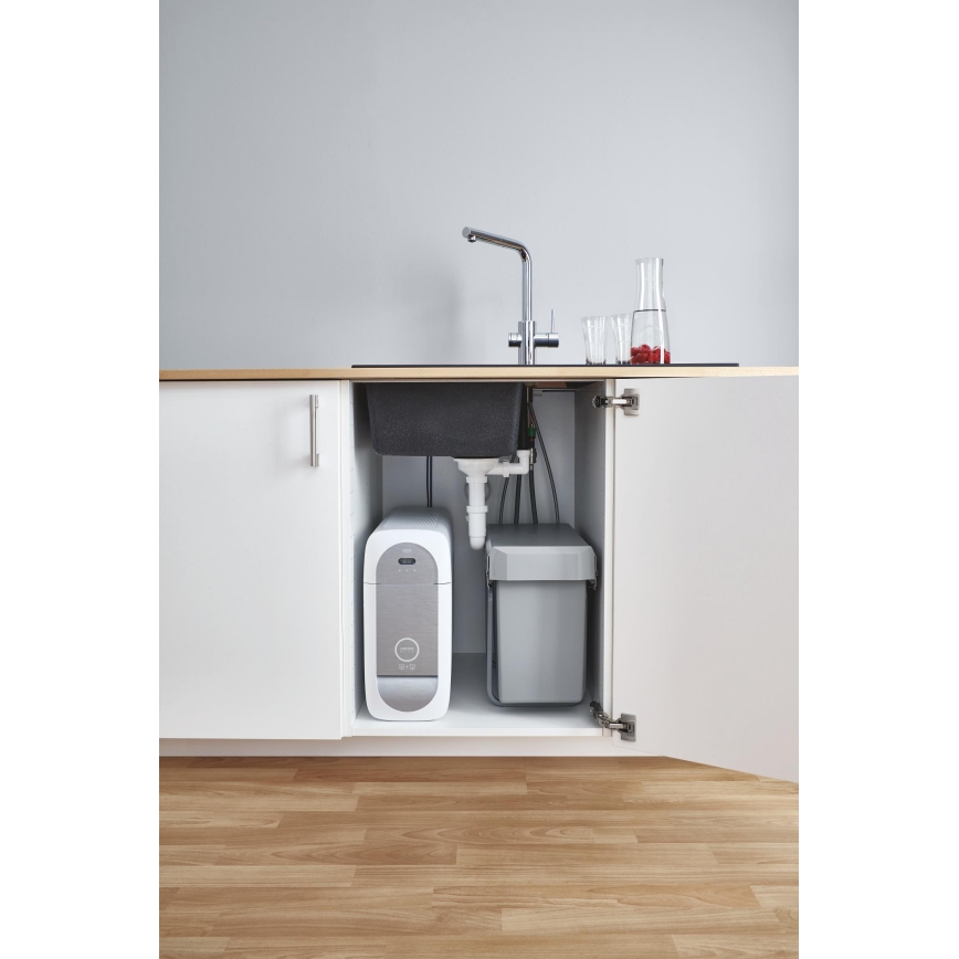 GROHE 31454001 - Bateria zlewozmywakowa BLUE HOME, wylewka L, chrom błyszczący