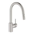 GROHE 31483DC2 - bateria zlewozmywakowa CONCETTO, stal nierdzewna