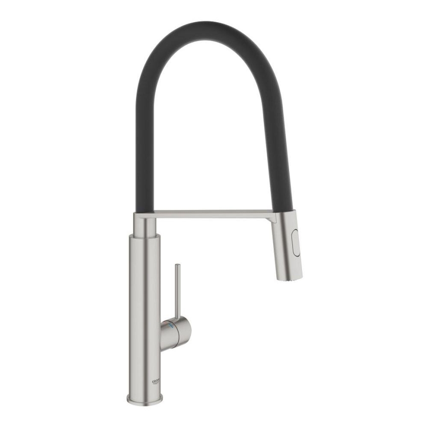 GROHE 31491DC0 - Bateria zlewozmywakowa CONCETTO DN 15 ze stali nierdzewnej