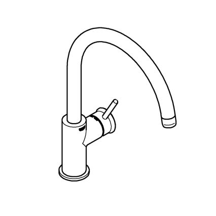 GROHE 31553001 - Bateria zlewozmywakowa START CLASSIC błyszczący chrom